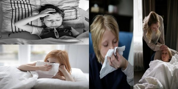 어린이 감기 독감